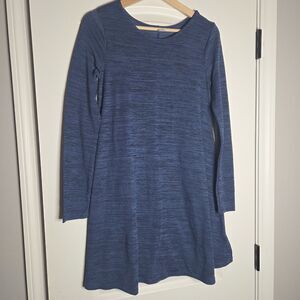 Old Navy Women's Swing Dress Long Sleeve Blue Size Small
